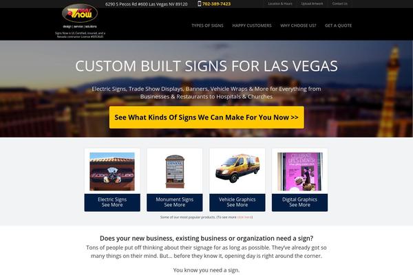 Thunder theme site design template sample
