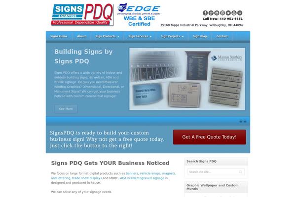 Site using IQ Testimonials plugin