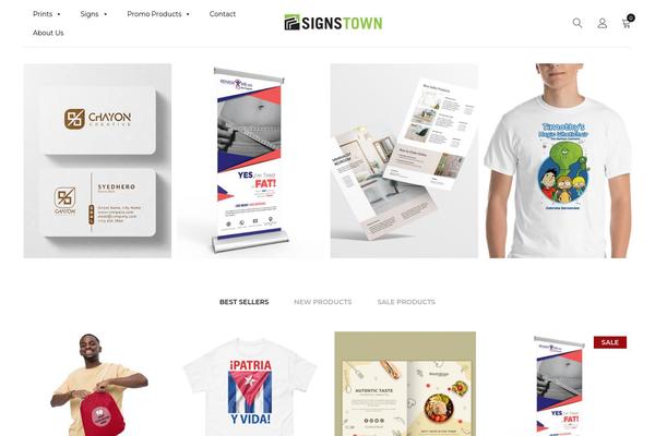 Site using Woopanel plugin