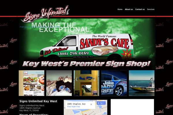 Bottega theme site design template sample