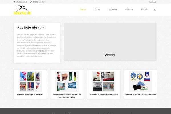 ThemeTastic theme site design template sample