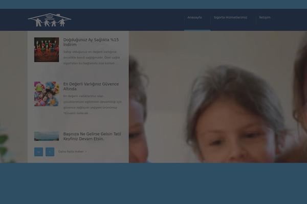 University theme site design template sample