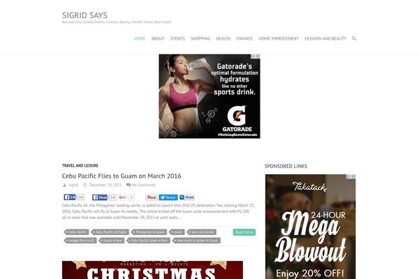 Site using Ads-for-wp plugin