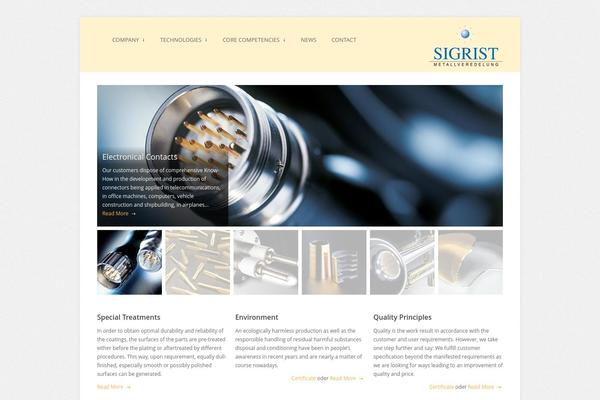 sigrist.de site used Line