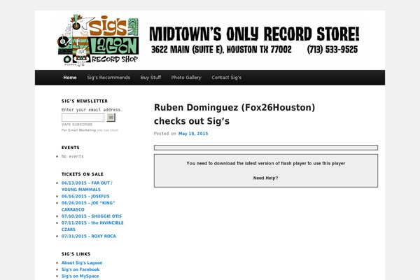 Site using Twitter Feed plugin