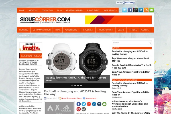 Site using Google Plus plugin