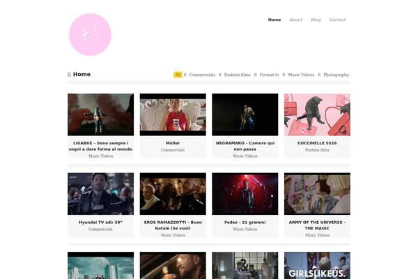 Scope theme site design template sample