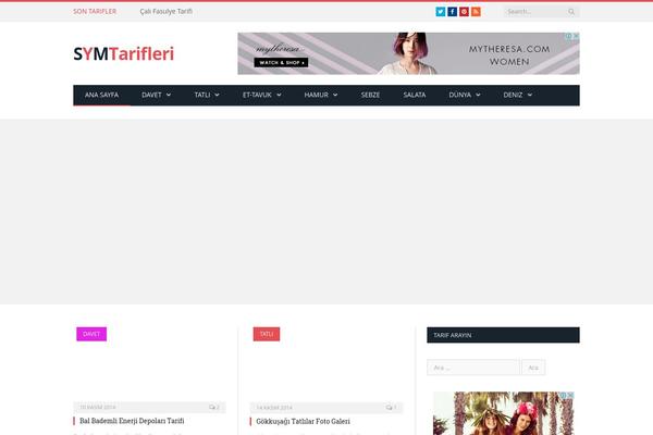 SmartMag theme site design template sample