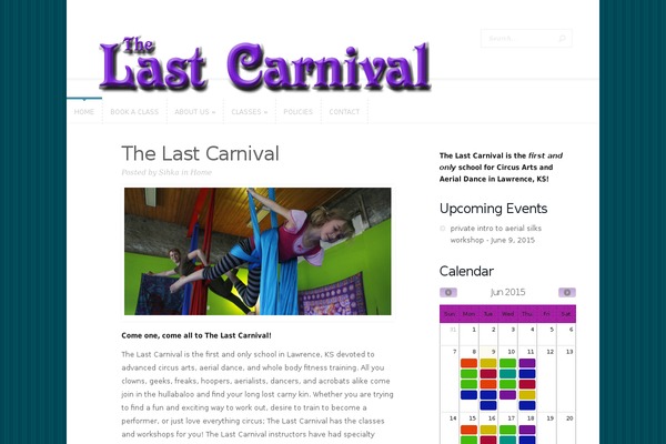 Site using Espresso-calendar plugin