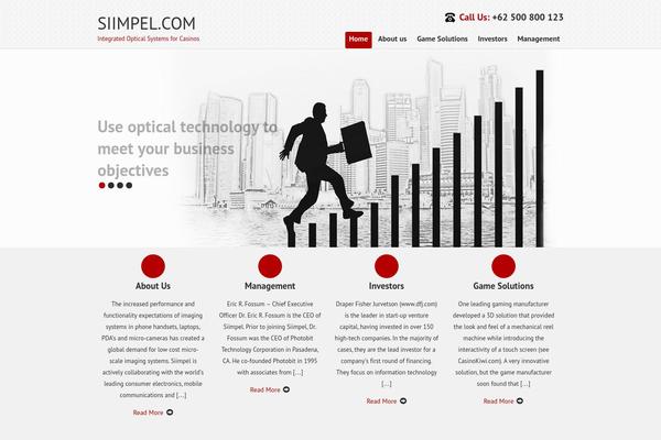 SKT IT Consultant theme site design template sample