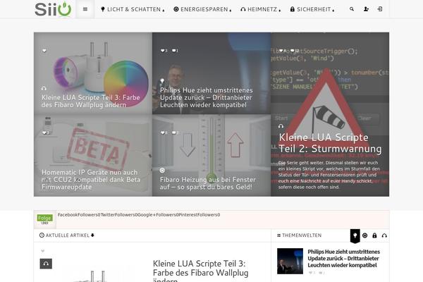 Site using Meks-easy-social-share plugin