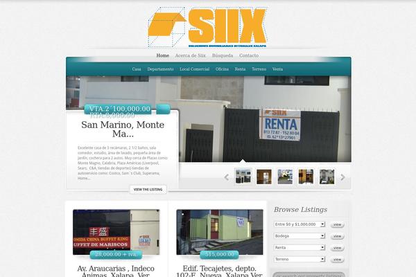 ElegantEstate theme site design template sample