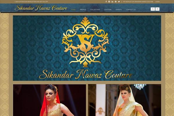 Blaszok eCommerce Theme theme site design template sample