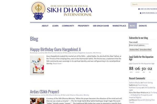 Triton theme site design template sample