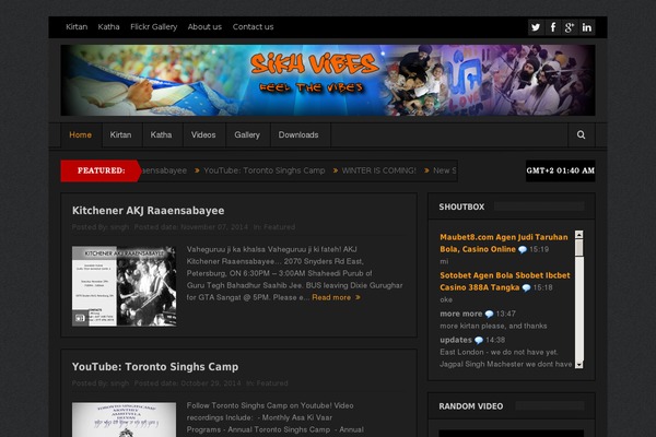 sikhvibes.com site used Jaridax