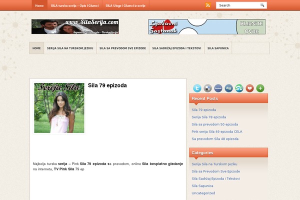 silaserija.com site used Creamblog