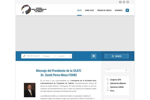 Directory2 theme site design template sample