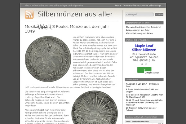 Grey Matter theme site design template sample
