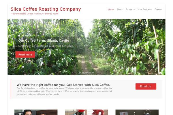 Spacious theme site design template sample