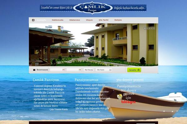 silecamlikpansiyon.com site used Hotellpress