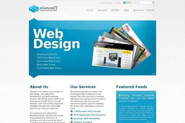 Site using MailChimp Widget plugin