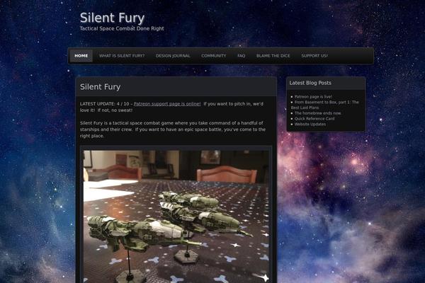 Parament theme site design template sample
