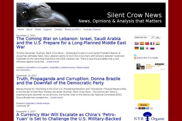 silentcrownews.com site used Blog Way