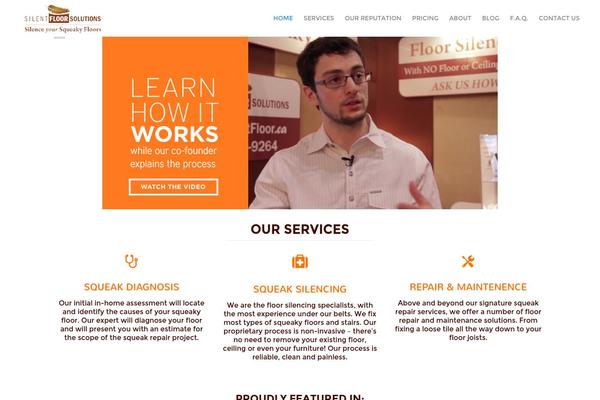 Stream theme site design template sample