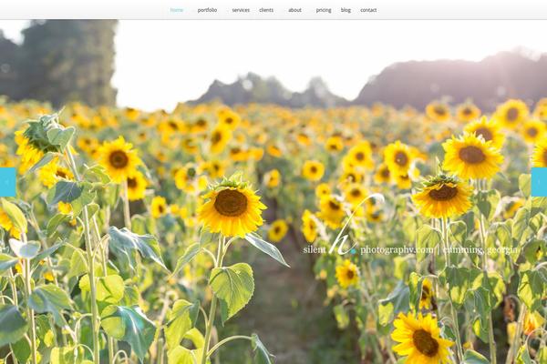 Scroller theme site design template sample