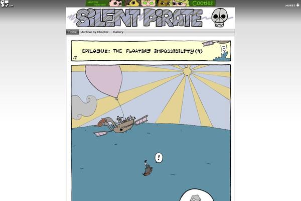 silentpirate.com site used Comicpress-2.8