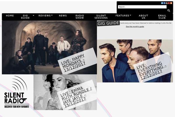 Site using WPaudio MP3 Player plugin