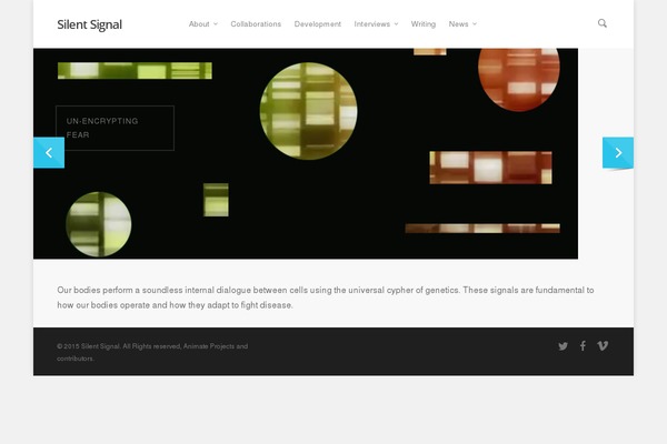 Salient theme site design template sample