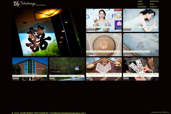 Flux theme site design template sample