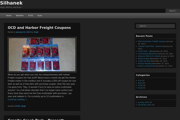 Catch Box theme site design template sample