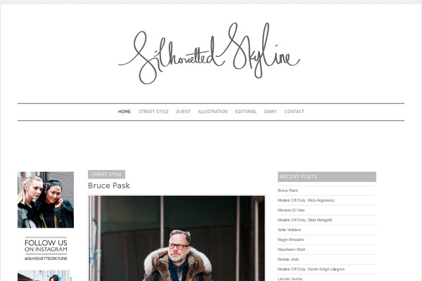 Elemin theme site design template sample