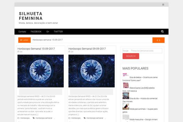 SuperNews theme site design template sample