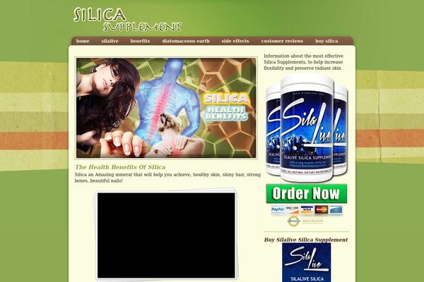 Going Green theme site design template sample