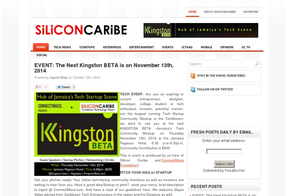 Site using WP Featured Content Slider plugin
