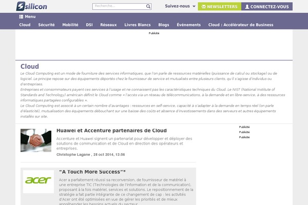 siliconcloud.fr site used Kamino