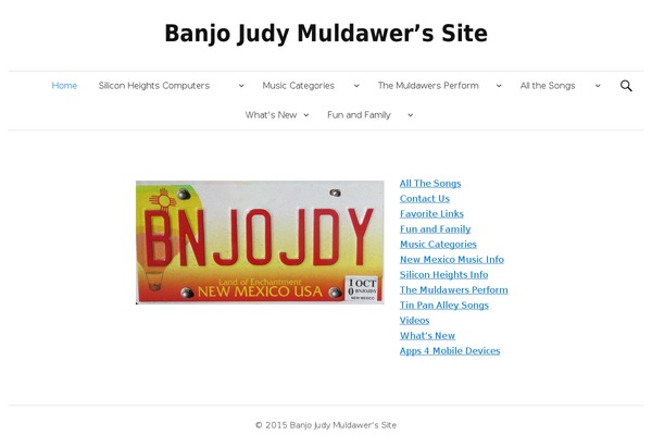 Graphy theme site design template sample