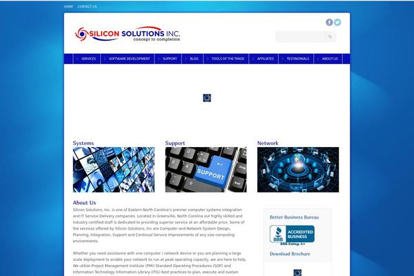 Site using Advance Portfolio Grid plugin