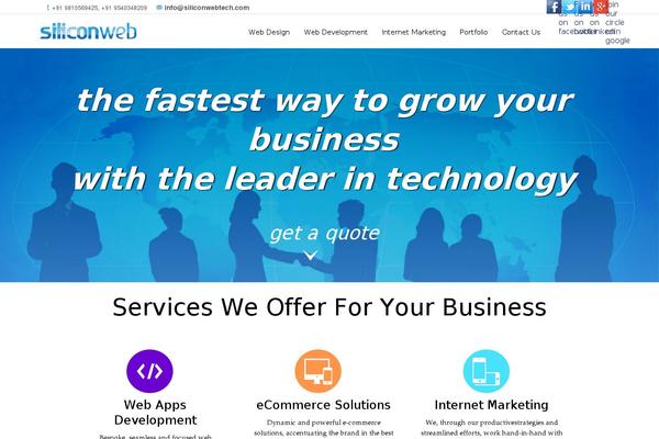 Site using Logo-carousel plugin