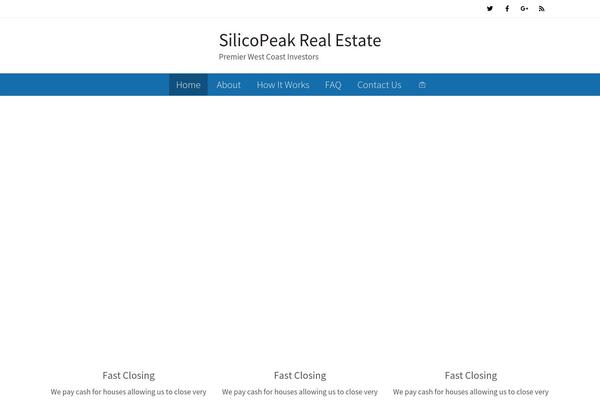 silicopeak.com site used Creativo