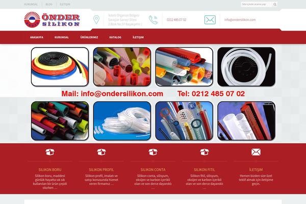 Yakamoz theme site design template sample