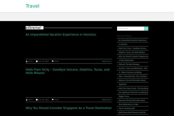 RestImpo theme site design template sample