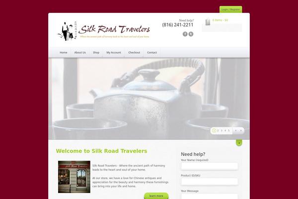 Vende theme site design template sample