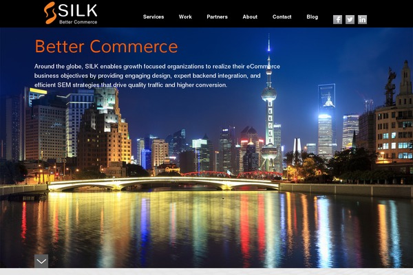 silksoftware.com site used Twenty Nineteen