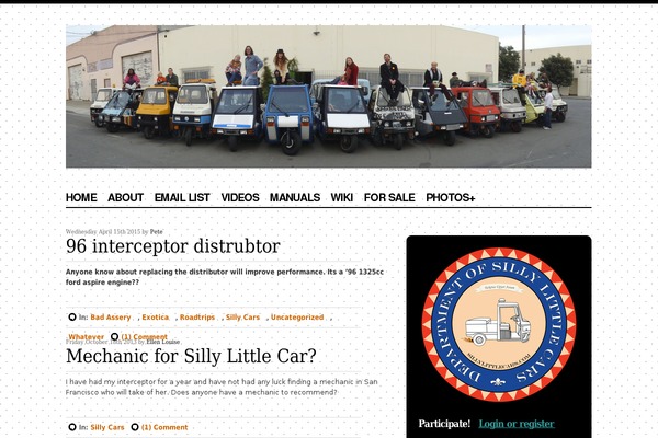 sillylittlecars.com site used Lapofluxury