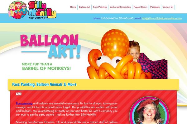 Bones theme site design template sample