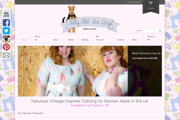 Site using Floating Social Media Links plugin
